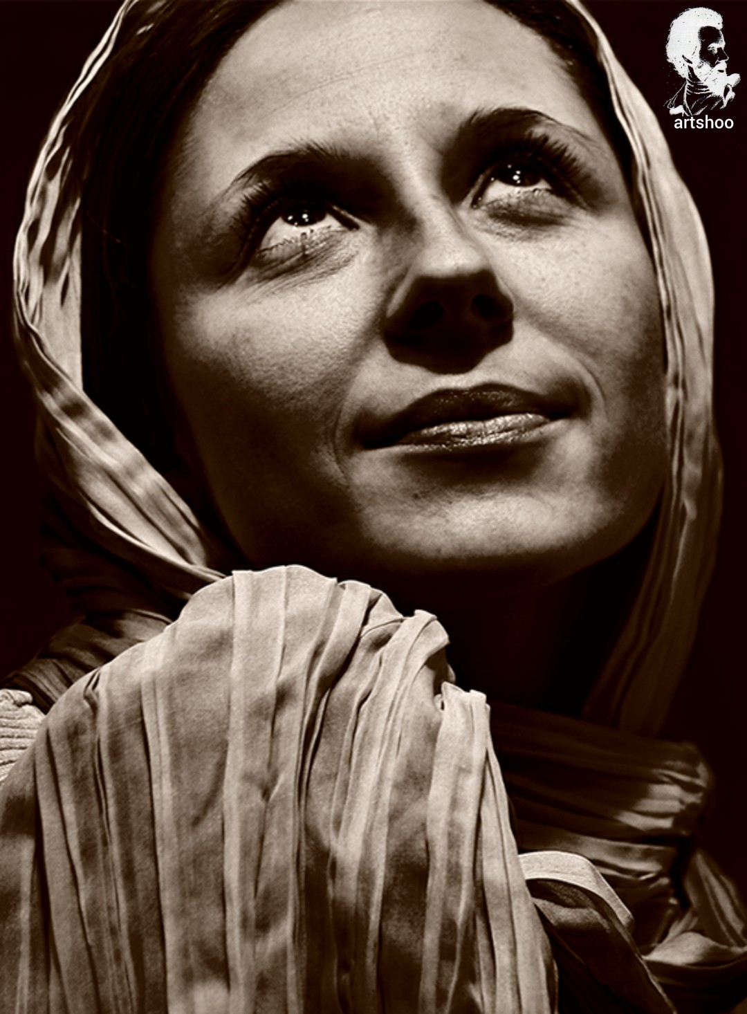 مدل سیاه قلم اورژینال